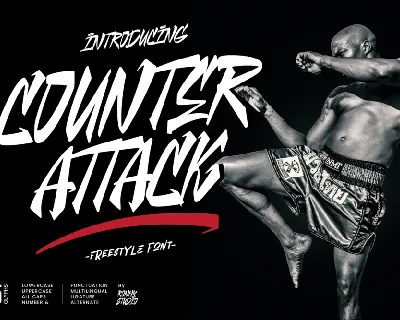 Counter Attack font