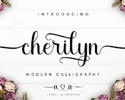 Cherilyn font