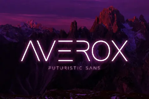 Averox font