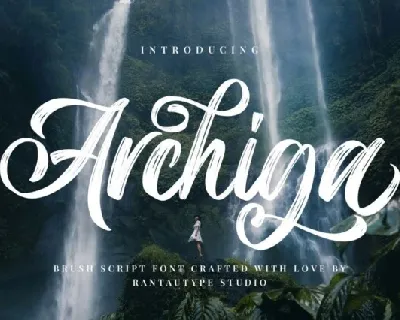 Archiga font