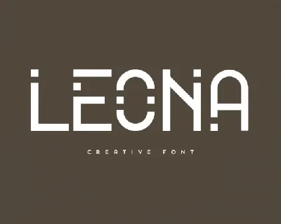 Leona font
