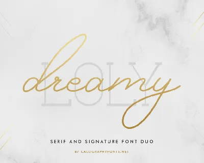 Dreamy Loly Demo font
