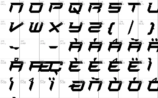 Aerobody font