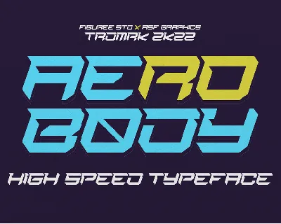 Aerobody font