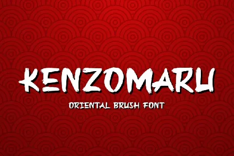 Kenzomaru font