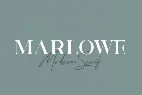 Marlowe font