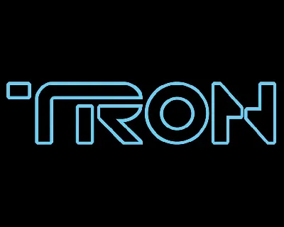 TRON font