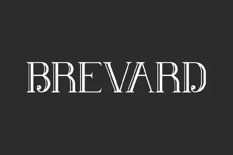 Brevard Demo font