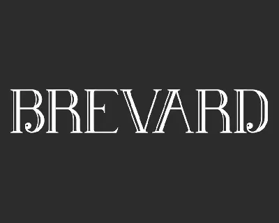 Brevard Demo font