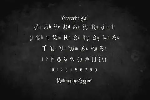 SrigalaDemo font