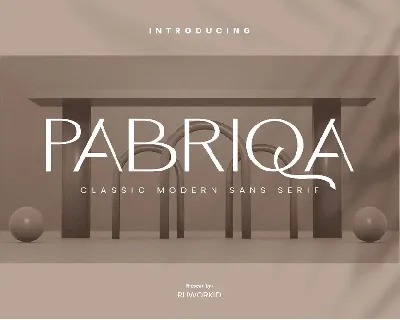 Pabriqa font