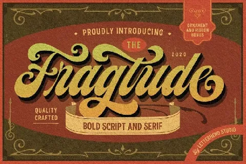 Fragtude font