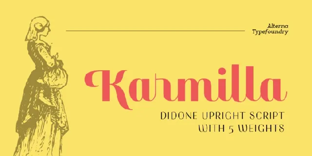 Karmilla Family font