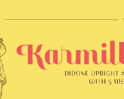 Karmilla Family font