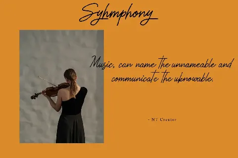 Symphony font