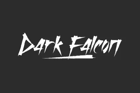 Dark Falcon Demo font
