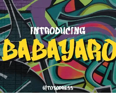 Babayaro font