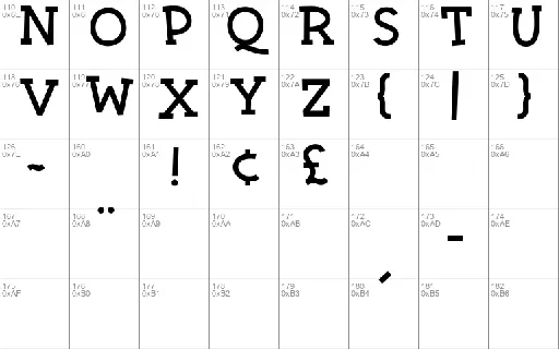 Twiddlestix font