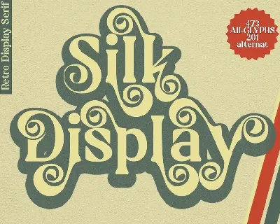 Silk Display font