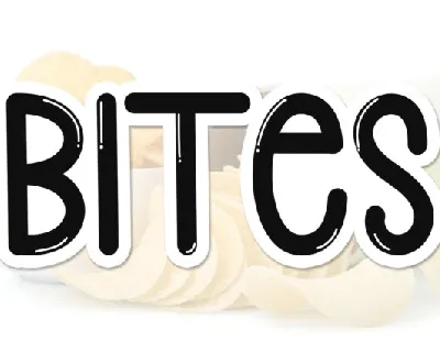 Bites font