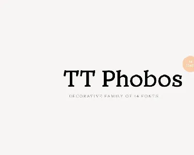 TT Phobos font
