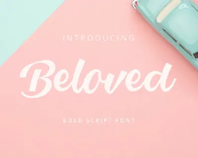 Beloved font