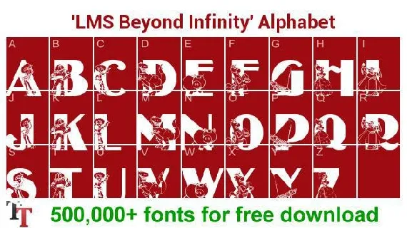 LMS Beyond Infinity font
