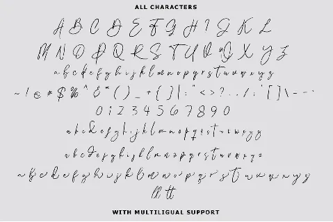 Modwilles Signature font