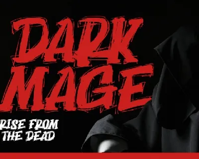Dark Mage font