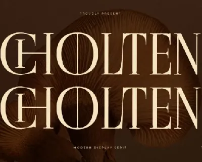 Cholten font