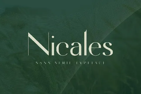 Nicales font