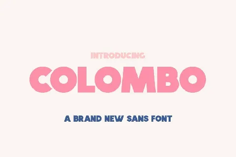 Colombo font