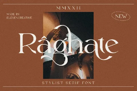 Raghate font