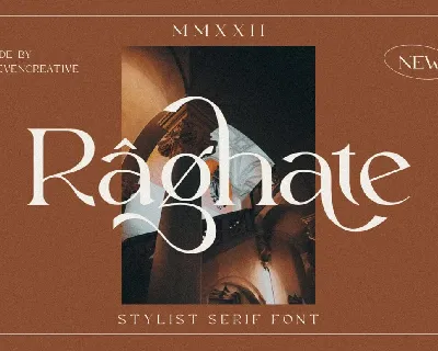 Raghate font