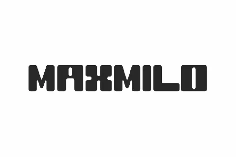 Maxmilo Demo font