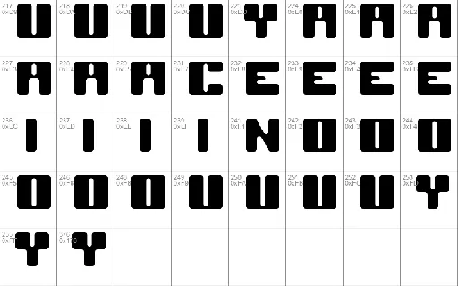 Maxmilo Demo font