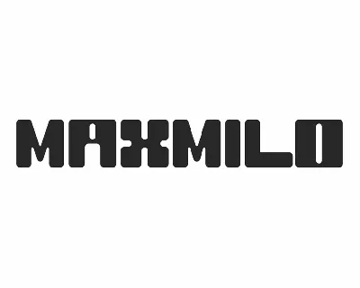 Maxmilo Demo font