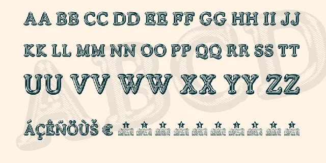 SILVERS PERSONAL USE font