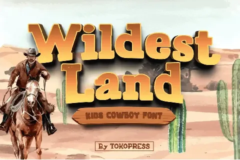 Wildest-Land font