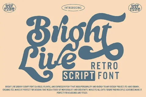 Bright Live font