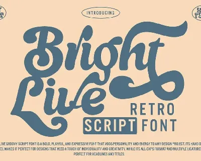 Bright Live font