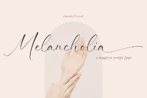 Melancholia font