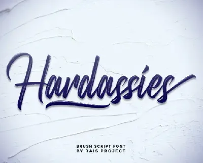 Hardassies Script font