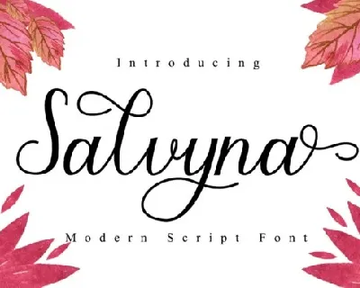 Salvyna font