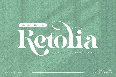 Retolia font