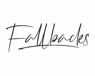 Fallbacks Demo font