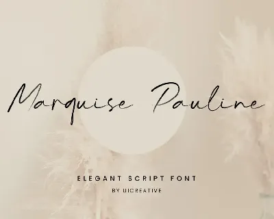 MarquisePauline font