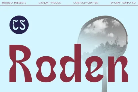 CS Roden font