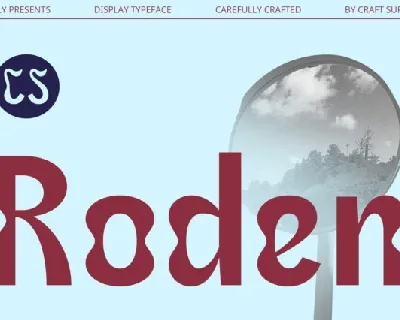 CS Roden font