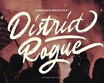 District Rogue font